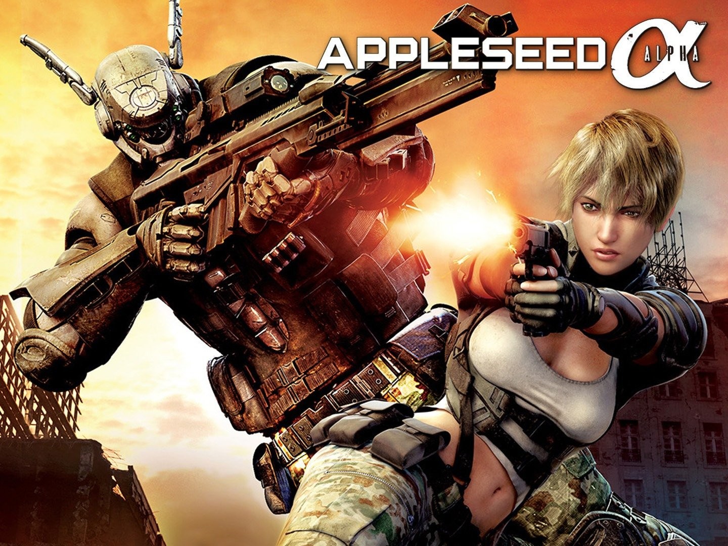 Olympus Police Appleseed, an art card by Old Anime - INPRNT